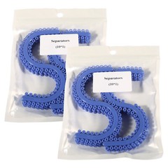 1-10 Packs Dent Orthodontic Separator Tie Blue Color Spacer S type dentists AD