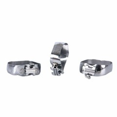 J&J Ortho™ Orthodontic #6 1st Molar Band with Convertible Pre-welded Tube(4/pk)