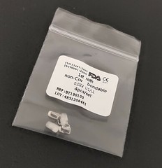 30Packs Dental Buccal Tube Roth Mbt 1st 2nd U1/L1 0.022 Non-Cov 4Pcs/pack