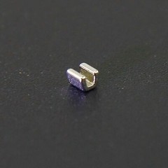 100 Pcs Dental Orthodontic Crimpable Hook Stops Type Stainless Steel