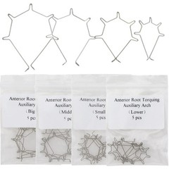 5 Pcs/Pack Dental Orthodontic Anterior Spring Root Torquing Auxiliary Arch Wire