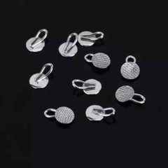 50 Pcs Dental Orthodontic Caplin Hook Traction Hook 3mm Diameter Round Bondable