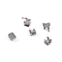 Soportes metálicos para ortodoncia Dental Mini Roth/MBT 018/022 ganchos 3/345