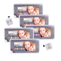 Dental Orthodontic Sapphire Ceramic Brackets Braces Roth 022 Hooks 345