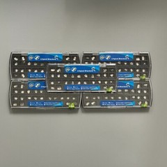 5 Sets Dental Orthodontic Metal Lingual Brackets Brace Buccal Tubes 28pcs/set