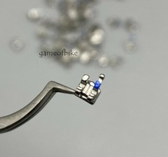 Dental Orthodontic Brackets Braces Mini Roth 022 Slot Hook 3 Metal Bulk pack