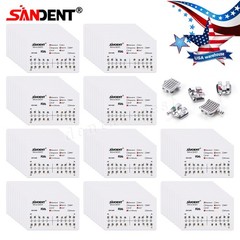 1 Pack Dental Orthodontics Elastic 1040 Pcs Ligature Ties For Choose 44 Colors