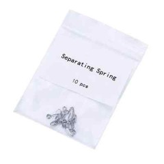 10 Pcs/Bag Dental Orthodontic Separating Spring Self-Locking 0.5mm Separate Band