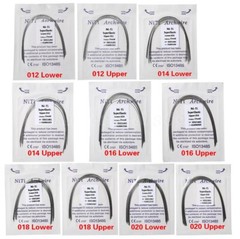 Dental Arch Wire Niti Round/Rectangular/Metal Bracket Braces MBT/Roth 345/3 Hook