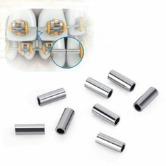 Dental Orthodontic Crimpable Hook Stop Tube Mini Stops Bracket Stopper 0.5/0.8mm