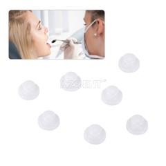 100pcs AZDENT Dental Ortho Composite Ceramic Lingual Buttons Bondable Round Base
