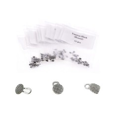 Dental Orthodontic Caplin Hook Traction Hook Bondable Round/Rectangular