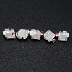 Dental Ceramic Brackets Orthodontic Self Ligating Braces MBT 022 345 Damon Clear