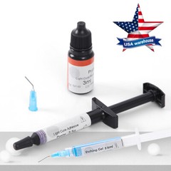 AZ Dental Orthodontic Brackets Mini Roth/MBT.022 345 Hook/Bonding Adhesive kit