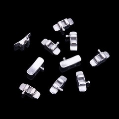 100Pcs Dental Orthodontic Lingual Sheath With Hook Left 5 Packs + Right 5 Packs