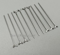 Dental Ball Retainer J Clasp Oblique Clasps Bars Y-Type Scheu Style 0.8-1.0mm