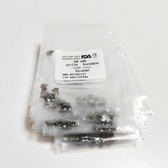 40 Sets Dental Buccal Tube 1ST/2ND Roth/Mbt 022 Bondable No-cov U1/L1 Mesh Base