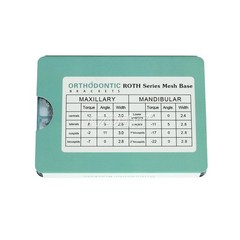 AZDENT Dental Orthodontic Brackets Braces Mini Roth 0.022 345 Hooks Laser Mark