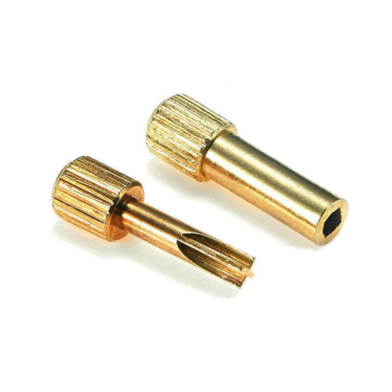 Dental Endodontic Root Canal Gold Plated Screw Post Key Wrench Nordin Style