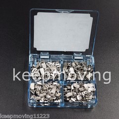 50 Sets Dental Orthodontic 1st Molar One Piece Monoblock Roth 0.022 Buccal Tube