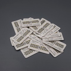 10 Packs Dental Orthodontic Metal Brackets Braces Mini/Standard 018/022Slot Hook