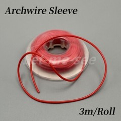Archwire Sleeve Dental Orthodontic Elastic Protective Tube Wires Bracket 3m/Roll