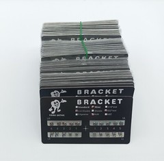100Sets Dental Orthodontic Metal Brackets Mini Roth 022 Slot 345 hooks Mesh Base