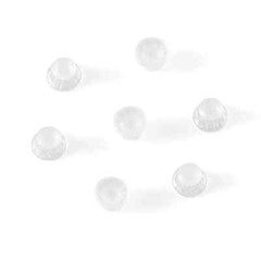 10 Pcs Dental Orthodontic Ceramic Clear Composite Lingual Button Bondable Round