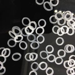 200Pcs Elastic Band 3.5 OZ 3/16″ Clear Latex Rubber Rings Orthodontic Dental