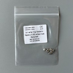 50Set Dental Orthodontic 1st Molar Wide Big Brackets Roth/MBT/Edgewise no hooks