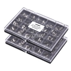 Dental Orthodontic Bands with Buccal Tube 1st Molar Roth/MBT .022 16#-35 #