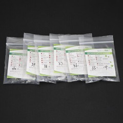 Dental Orthodontic 1st Molar Band Roth 022” Buccal Tubes Lingual Cleat #35-#40