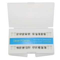 Dental Orthodontic Self Ligating Brackets Metal Ceramic Roth MBT Damon Empower