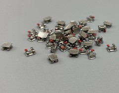 100 Pcs Dental Orthodontic Metal Brackets Mini Roth 022 345 Hooks Braces In Bulk