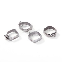 80 Pcs AZDENT Dental Orthodontic 1st Molar Bands Buccal Tubes Roth 022″ 16#-35#