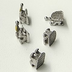 20pc/Kit Dental Orthodontic Bracket Braces Standard Roth .022 Hooks 3-4-5