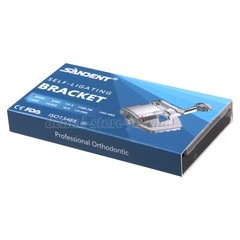 24pcs Dental Orthodontic Self-ligating Brackets Metal Brace Roth 022 345 Hooks