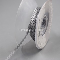 1 Roll Dental Orthodontic Elastic Rubber Bands Power Grey Long 15 Sheet Of Chain