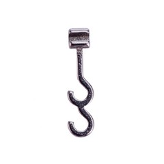 1pack Orthodontic Lingual Button stop bondable Dental metal Crimpable Hooks Mesh