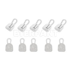 10PCs ETERFANT Dental Ortho Lingual Button Bondable Rectangular Traction Hook