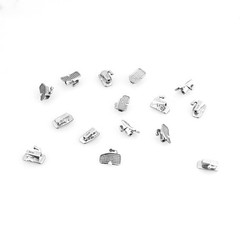 80Pcs Dental Orthodontic Buccal Tube 1st Molar Roth / MBT 0.018 Non-Convertible