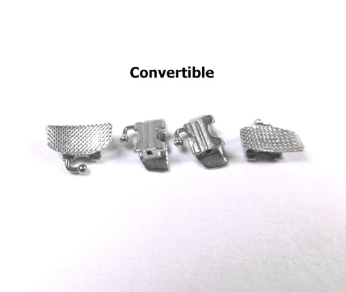 10Kits Dental Orthodontic Buccal Tube Roth/MBT Molar Bracket Brace 1st/2nd U1/L1