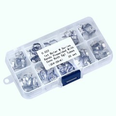 80Pcs Dental Ortho 1st Molar Roth.022 Buccal Tube with Bands 35#-39+# Convertibl