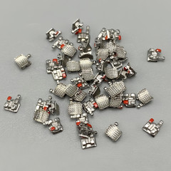 100pcs Dental Orthodontic Bracket Braces In Bulk Mini Roth 022 Slot 345 Hooks