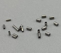 Dental Orthodontic Crimpable Hook Stop Mini Stops tube Bracket Stopper 0.5/0.8mm