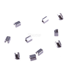 10/50/100/500pc Dental Orthodontic Crimpable Hooks Stops Type Used for Arch Wire