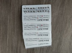 250 Sets Dental Brackets Standard Edgewise 022 Slot No Hook Orthodontics