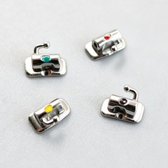 4-400pcs Dental Orthodontic Buccal Tubes Molar Bracket Roth MBT 1st/2nd Bondable