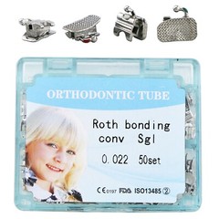 US Dental Ortho Monoblock/Conv Buccal Tubes 022 1st 2nd Molar MBT Roth Tube 2G
