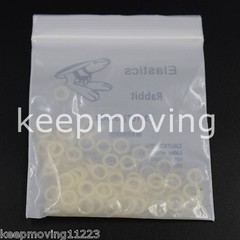 5000/Bag Dental Orthodontic Elastic Band Rubber Rings Rabbit(Force 3.5 3/16” )